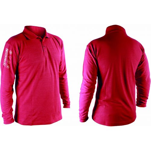 Polo PERMAWELD Rojo Talla 3XL